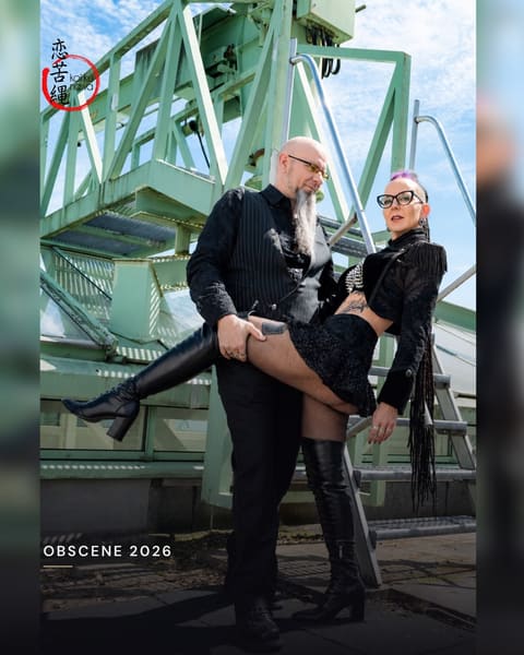 Das Shooting während der @obscene_messe war eigentlich als „ganz entspannt“ geplant… und dann ist es komplett ausgeartet
